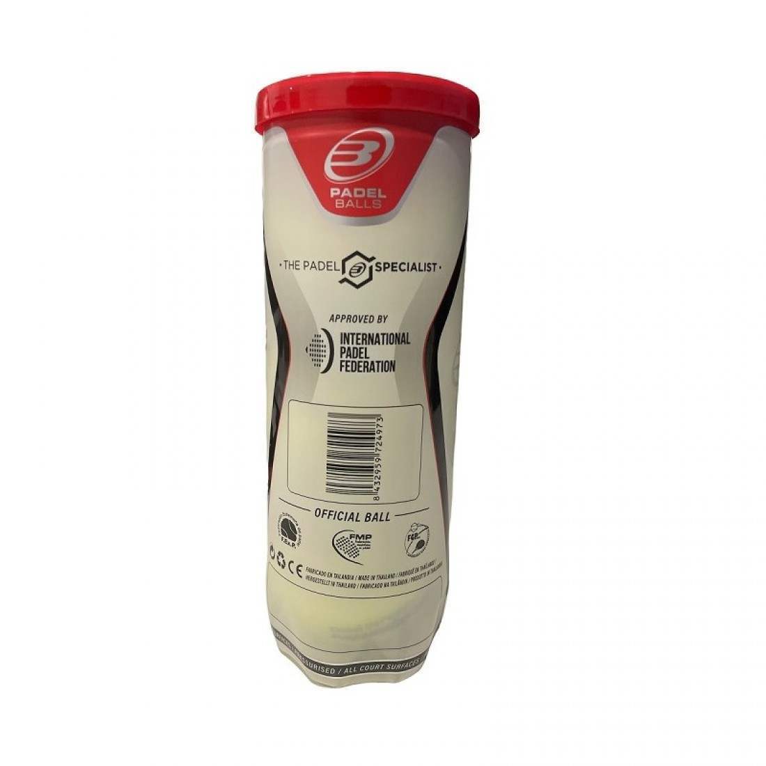 Bote de 3 Pelotas Bullpadel Premium Pro | Bullpadel - Imagen 2