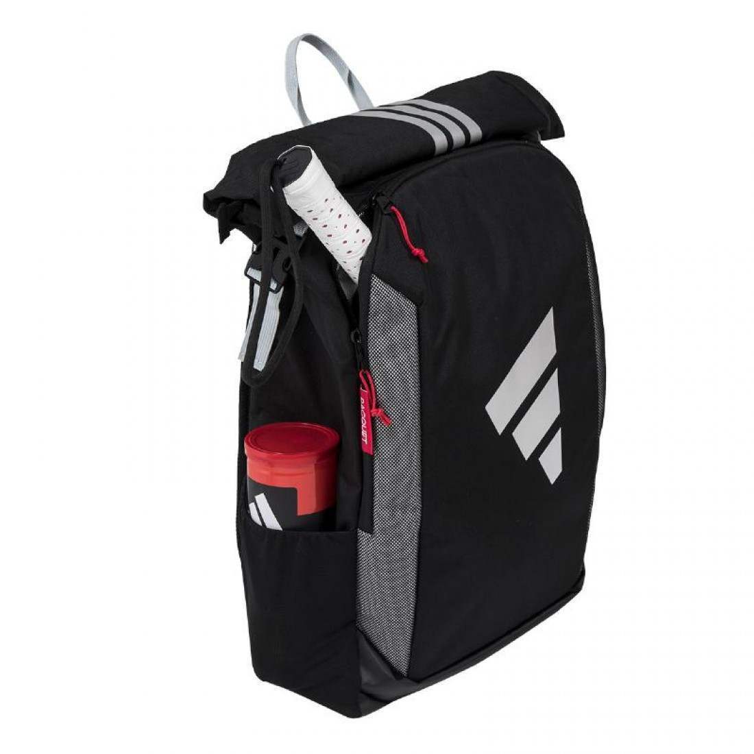 Mochila Adidas Ale Galan Multigame 3.4 Negro Rojo - Imagen 4