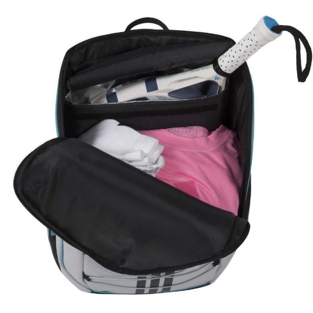 Mochila Adidas Marta Ortega Protour 3.4 Blanco Tiza - Imagen 4