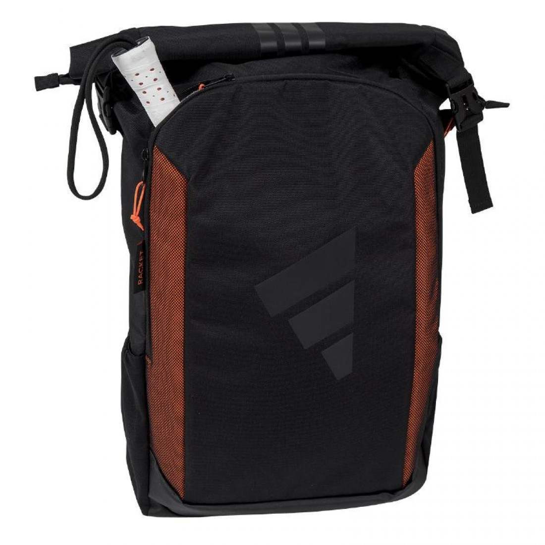 Mochila Adidas Multigame 3.4 Negro Naranja - Imagen 4