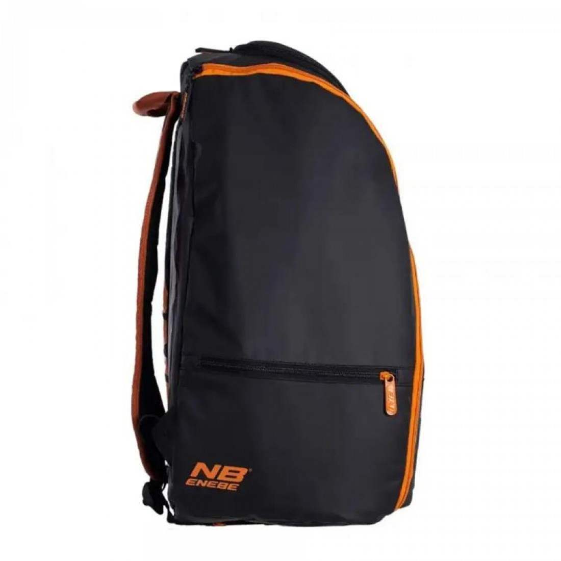 Mochila Enebe Mustang Negro Naranja - Imagen 3