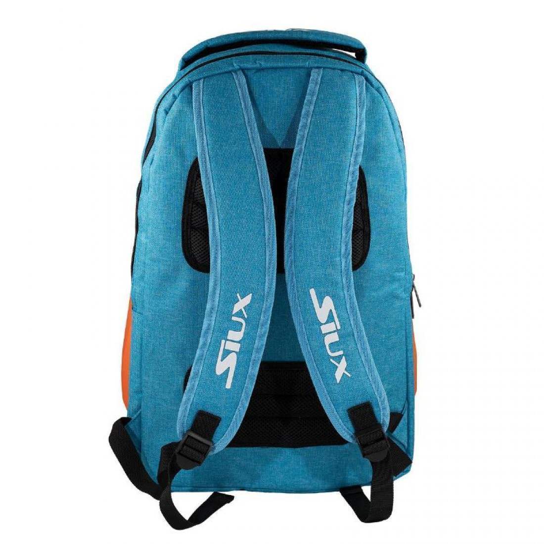 Mochila Siux Pro Tour Azul Naranja - Imagen 2