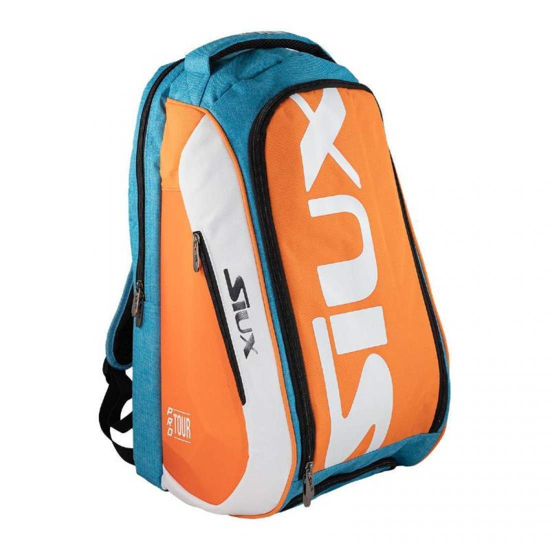 Mochila Siux Pro Tour Azul Naranja - Imagen 3
