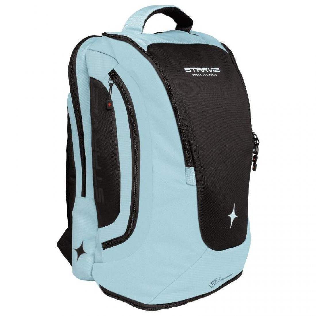 Mochila StarVie Urban Azul Celeste Negro - Imagen 3