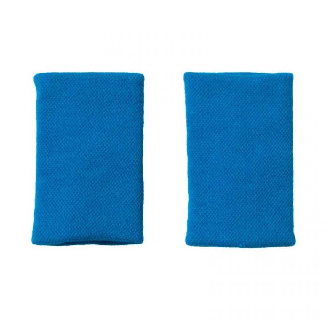 Munequeras Adidas Largas Azul Gris 2 Unidades - Imagen 2