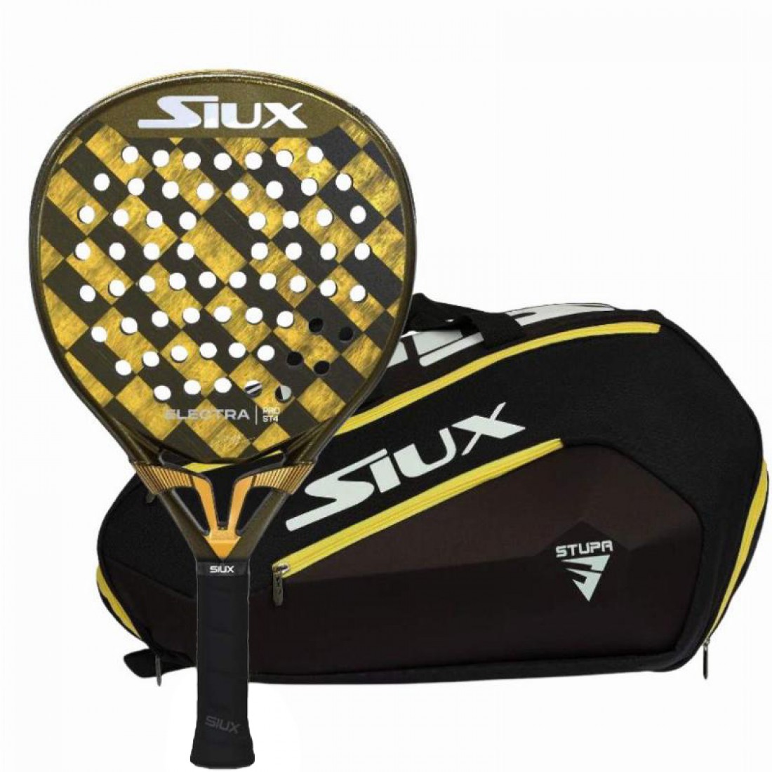 Pack Pala Siux Stupa Electra Pro ST4 2025 con Paletero