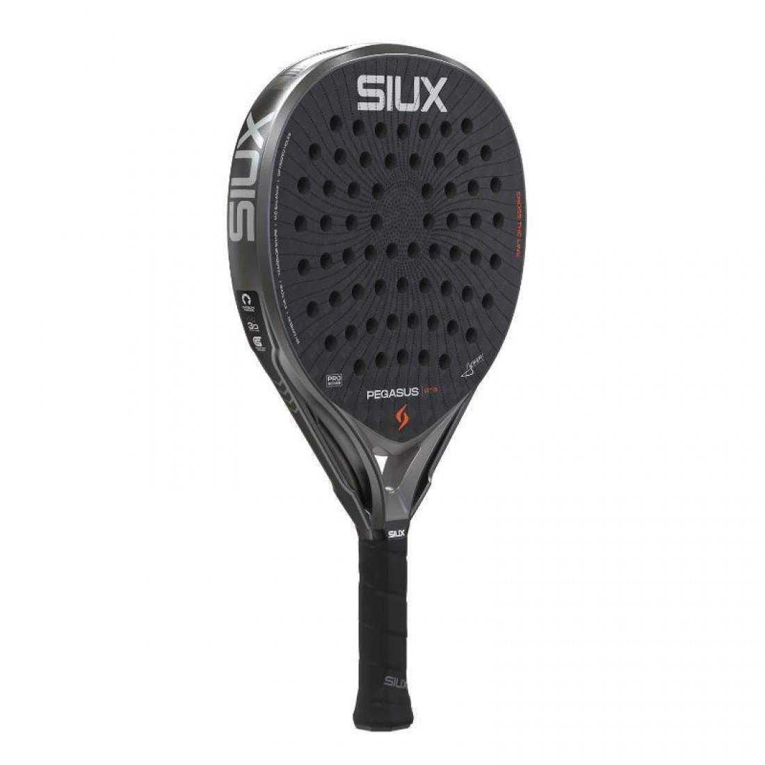 Pala Siux Alex Chozas Pegasus Pro 2026 Gris Negro - Imagen 2