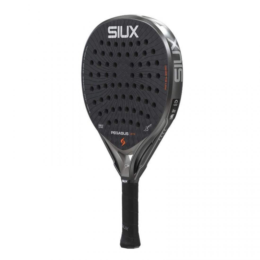 Pala Siux Alex Chozas Pegasus Pro 2026 Gris Negro - Imagen 3