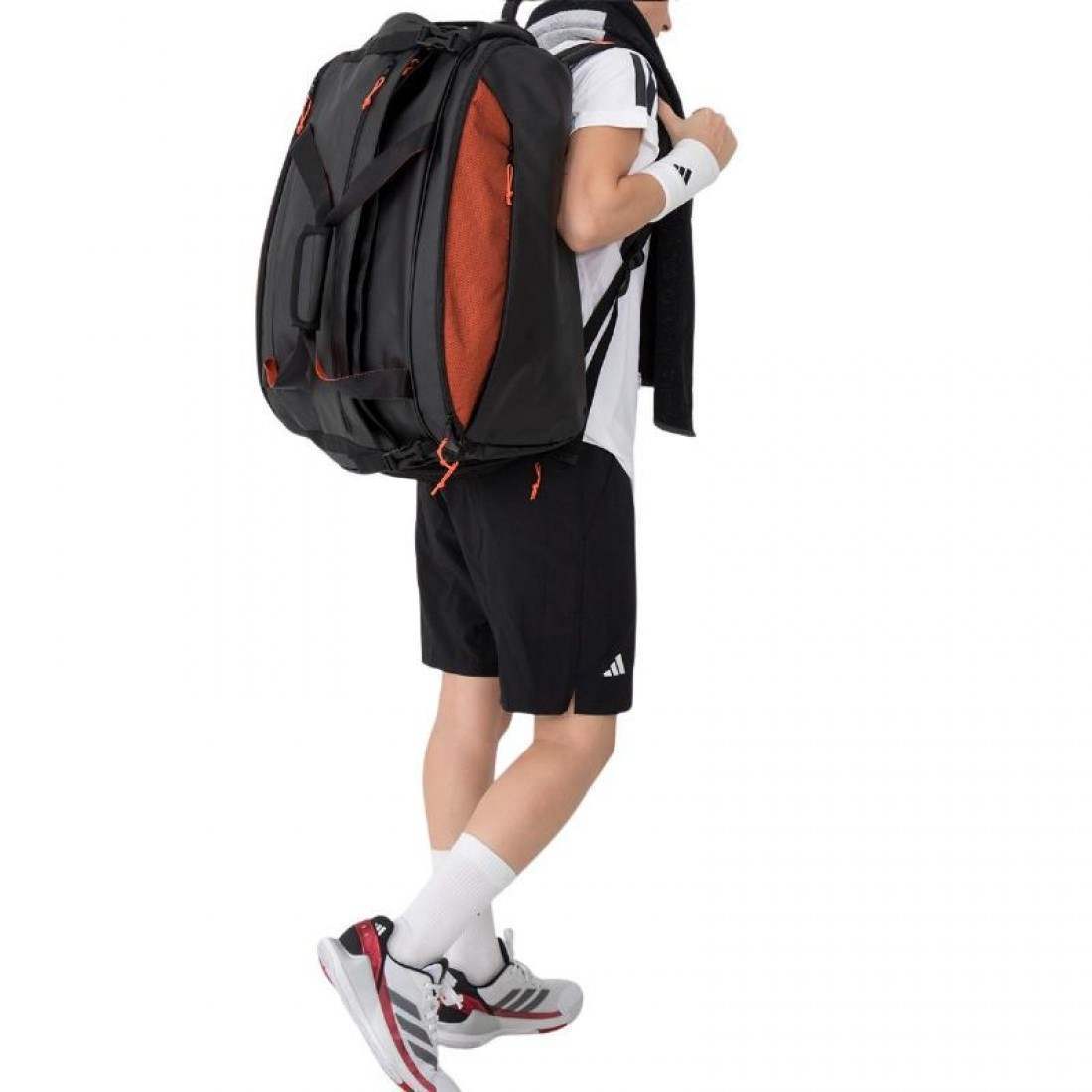 Paletero Adidas Multigame 3.4 Negro Naranja - Imagen 6
