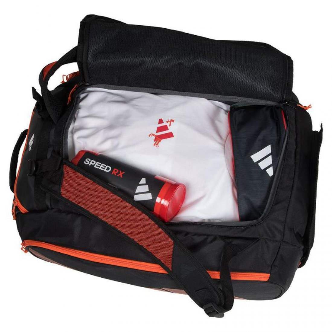 Paletero Adidas Protour 3.3 Negro Naranja - Imagen 6