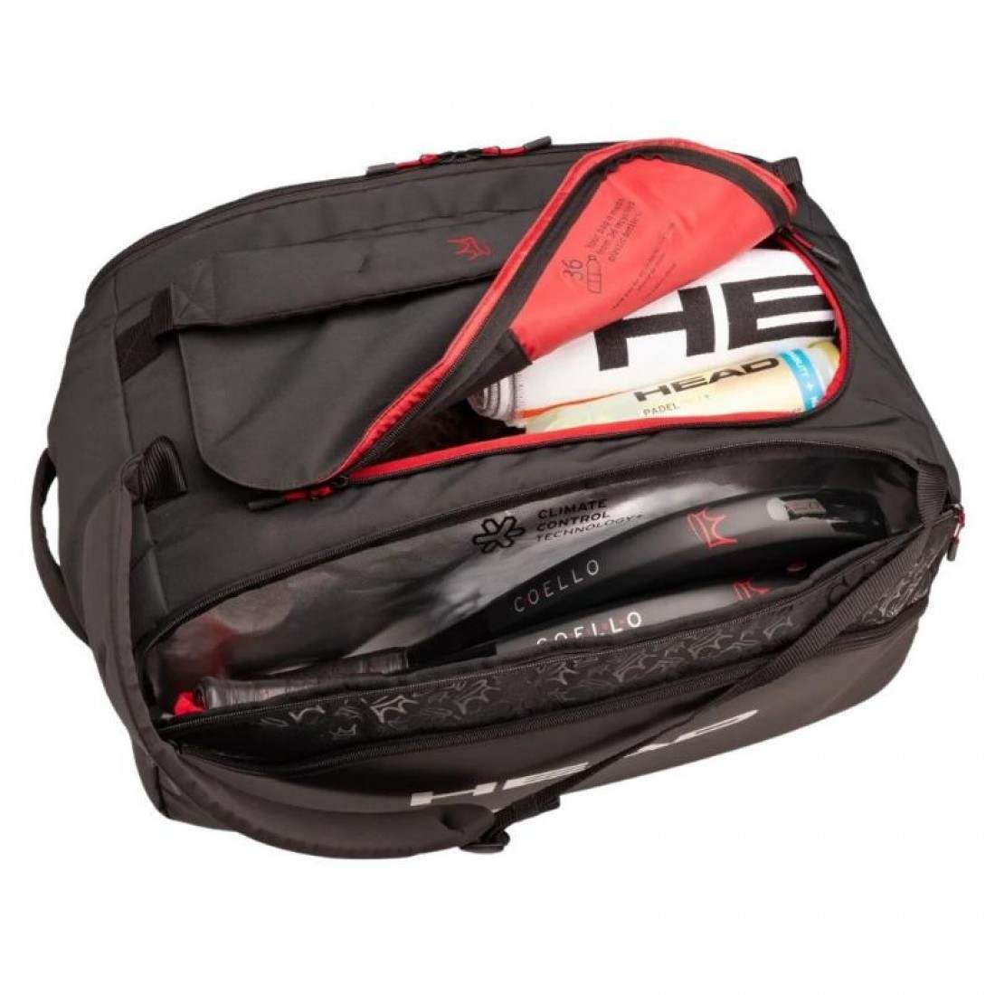 Paletero Head Arturo Coello Pro X Duffle L Negro - Imagen 2