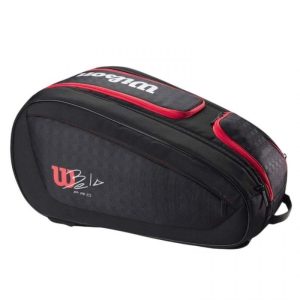 Paletero Wilson Bela V3 Negro Rojo