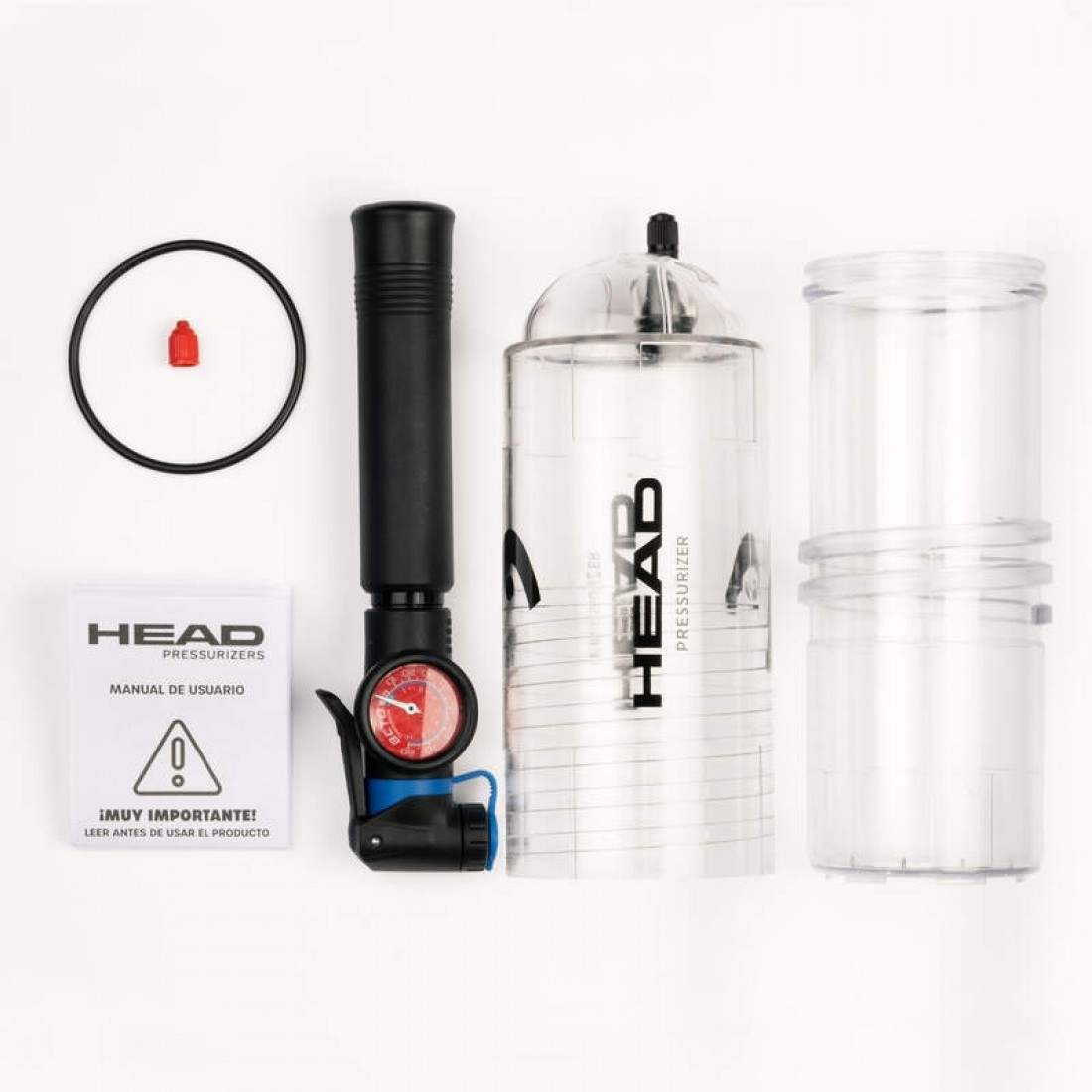 Presurizador de Pelotas Head Pump X3 + Bomba - Imagen 3