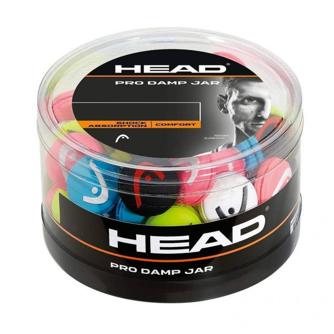 Tambor Antivibrador Head Pro Damp Jar Colores 70 Unidades