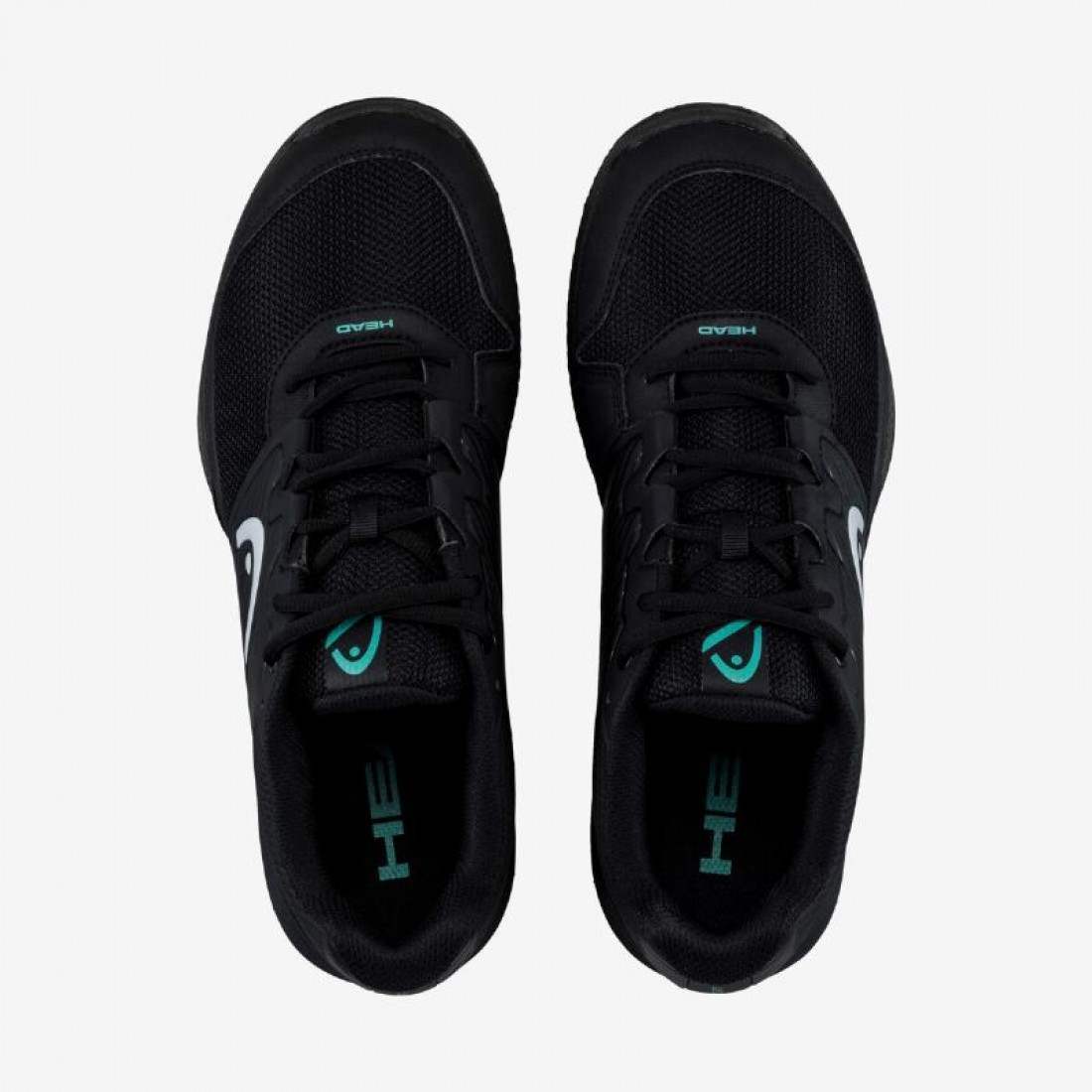 Zapatillas Head Revolt Court Negro Verde Azulado - Imagen 5