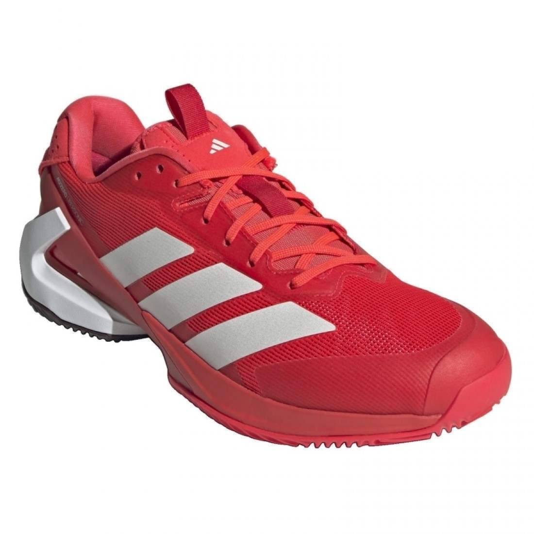 Zapatillas Adidas Adizero Ubersonic 5 Clay Rojo Blanco - Imagen 5