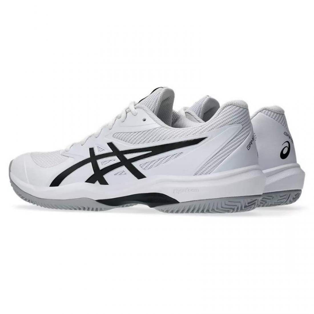 Zapatillas Asics Game FF Clay Blanco Negro - Imagen 5
