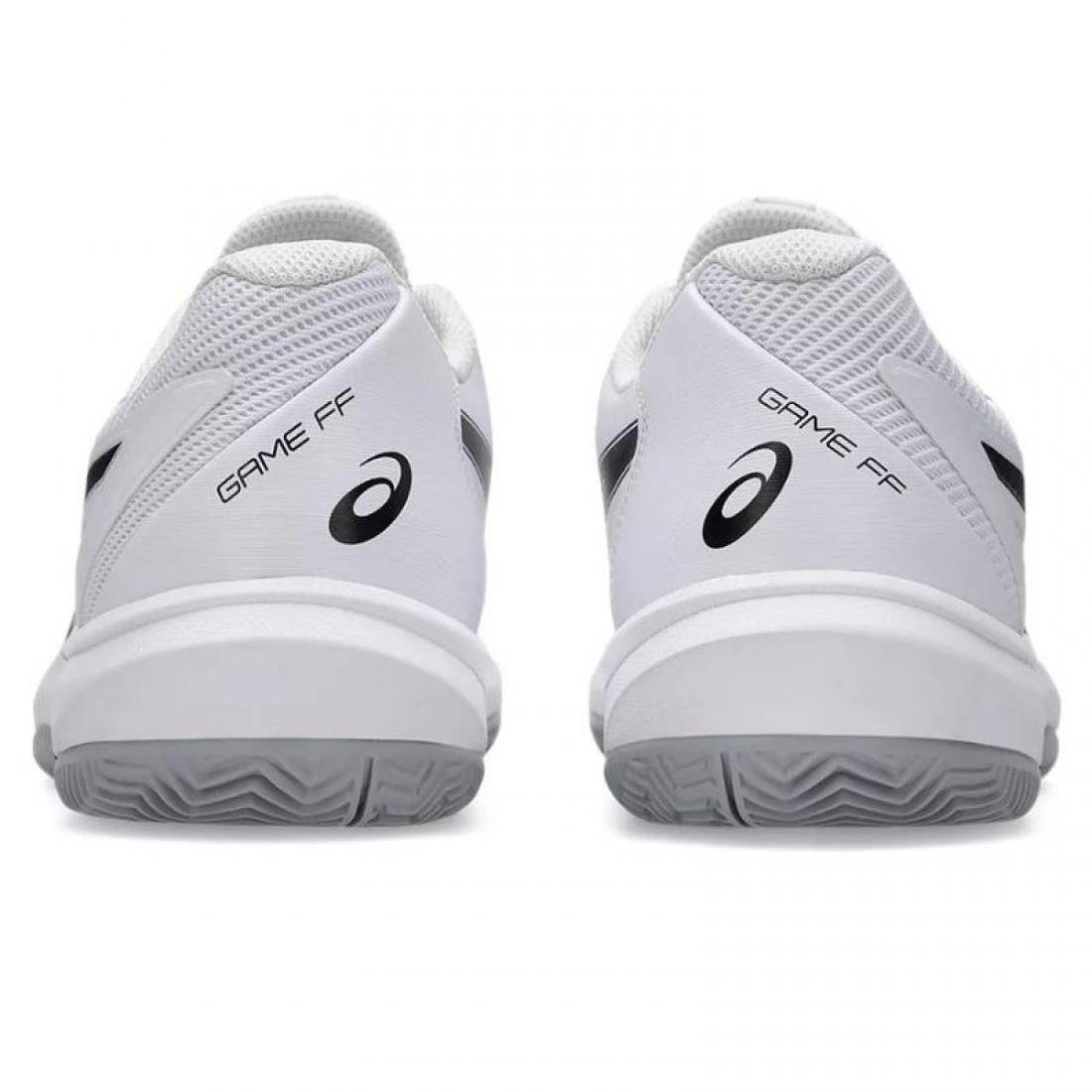 Zapatillas Asics Game FF Clay Blanco Negro - Imagen 6