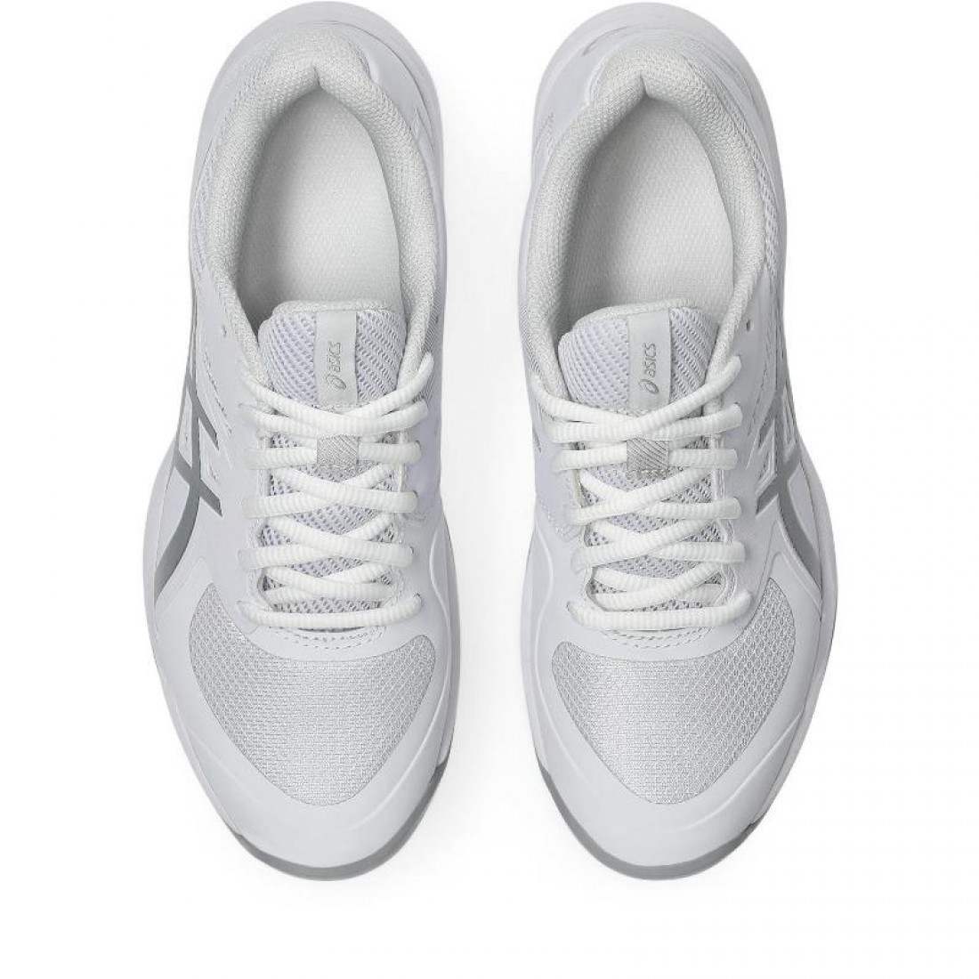 Zapatillas Asics Game FF Clay Blanco Plata Mujer - Imagen 4