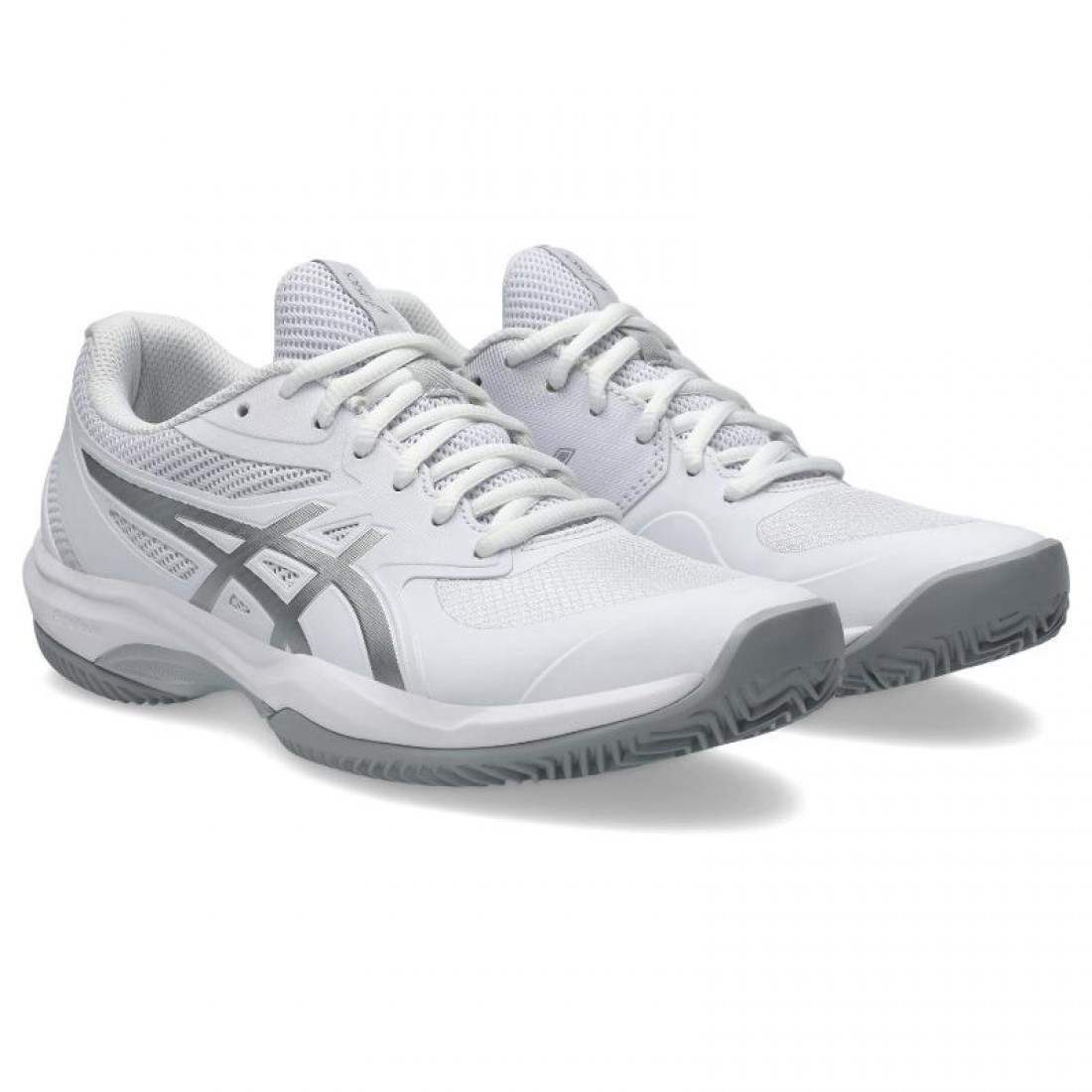 Zapatillas Asics Game FF Clay Blanco Plata Mujer - Imagen 5