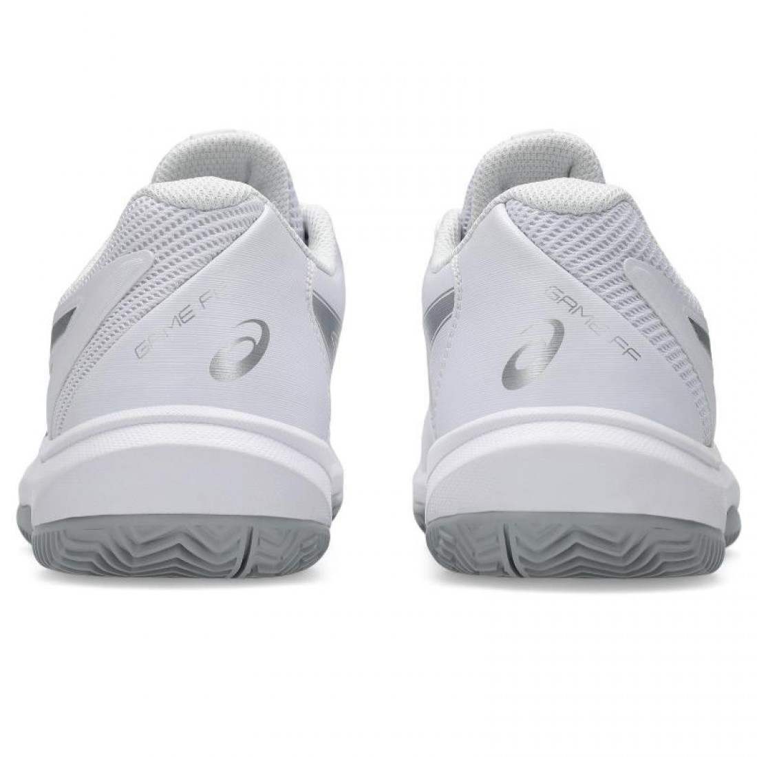 Zapatillas Asics Game FF Clay Blanco Plata Mujer - Imagen 7