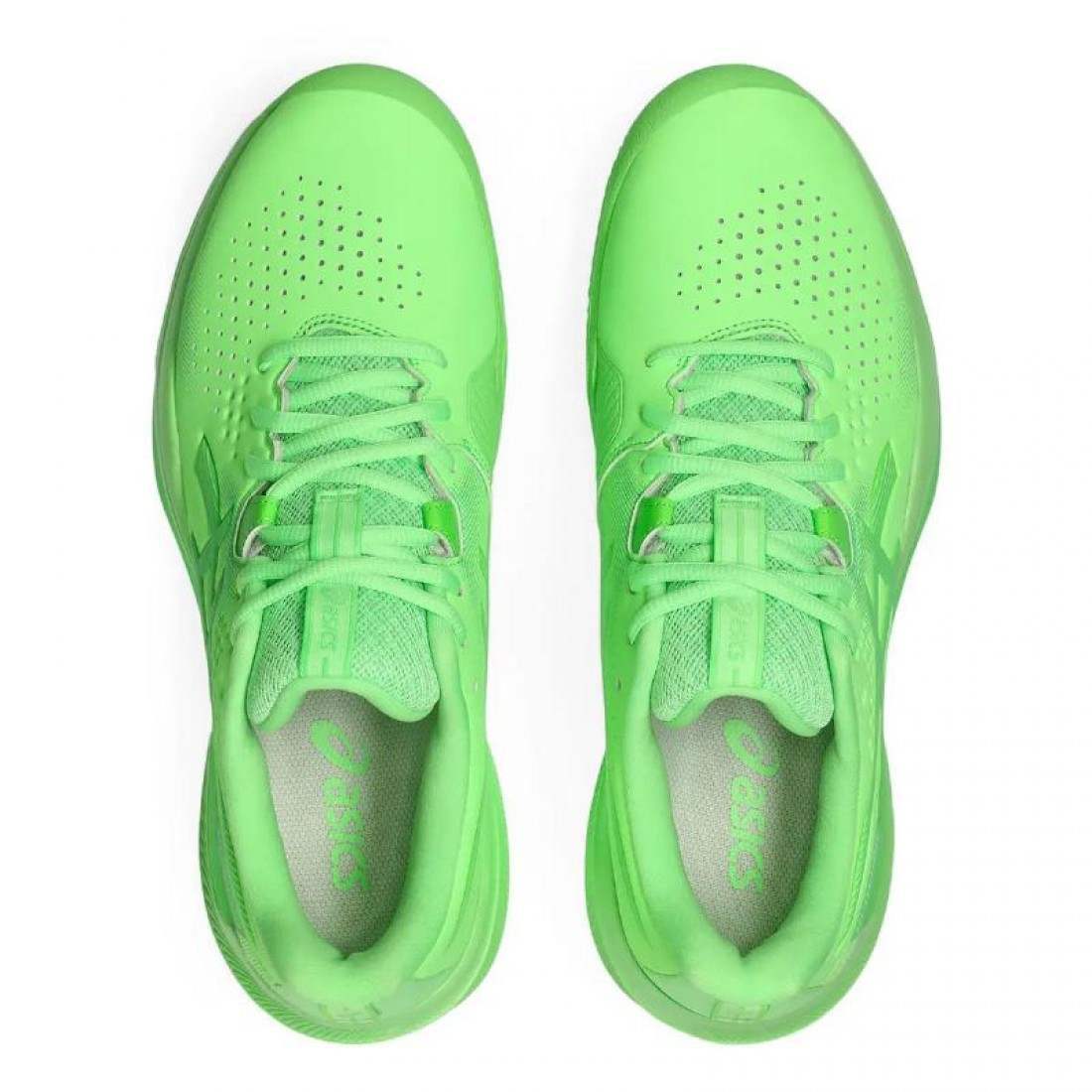 Zapatillas Asics Gel Challenger 15 Clay Lima Verde - Imagen 6
