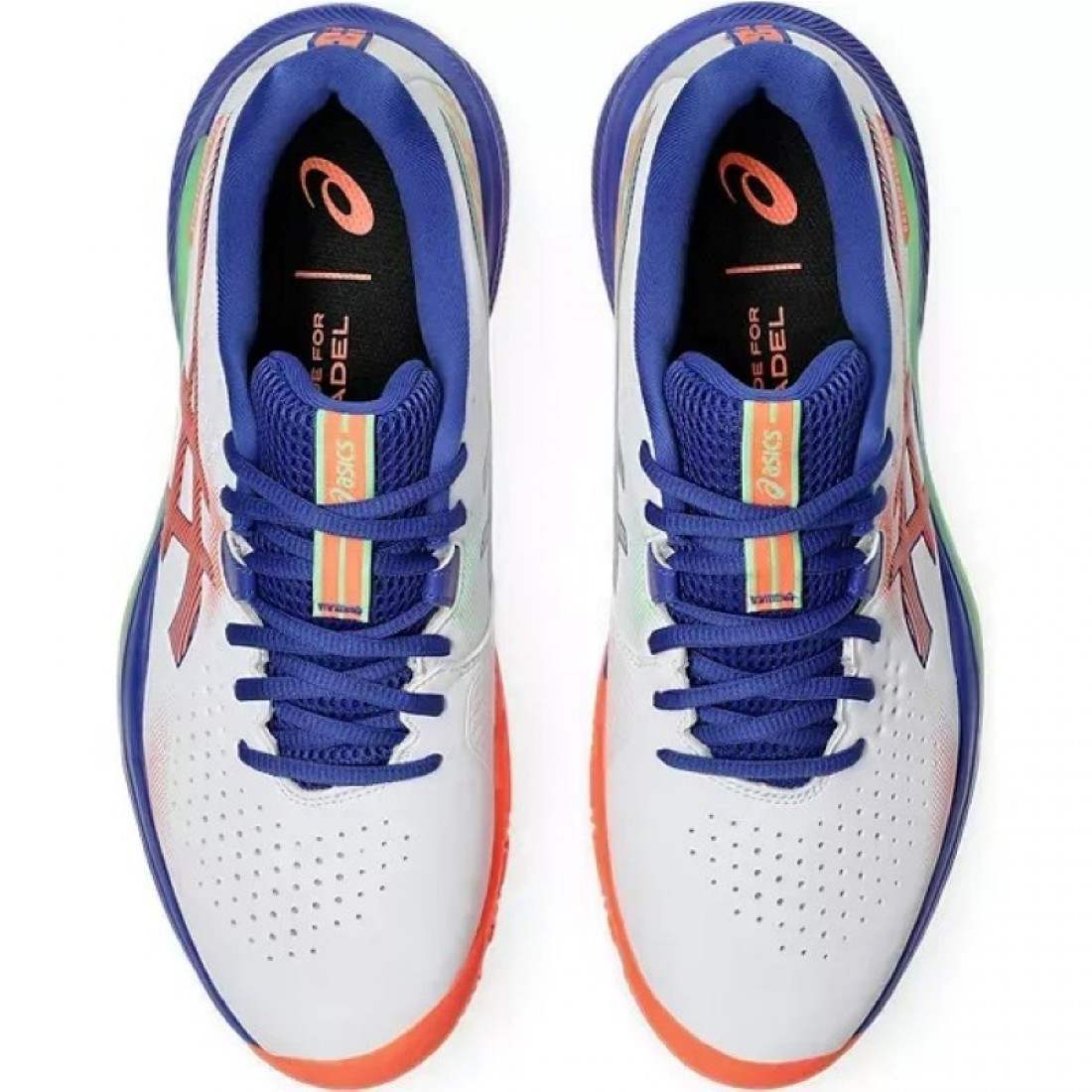 Zapatillas Asics Gel Challenger 15 Padel Blanco Coral - Imagen 4