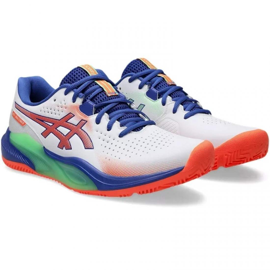 Zapatillas Asics Gel Challenger 15 Padel Blanco Coral - Imagen 6