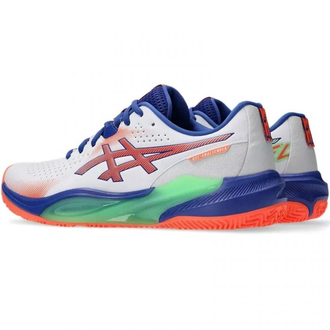 Zapatillas Asics Gel Challenger 15 Padel Blanco Coral - Imagen 7
