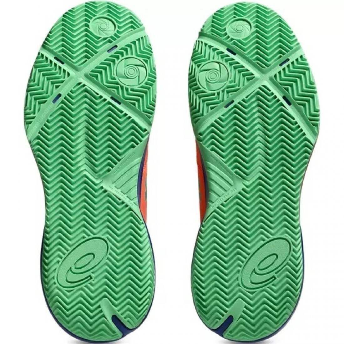 Zapatillas Asics Gel Challenger 15 Padel Coral Azul Cobalto - Imagen 2