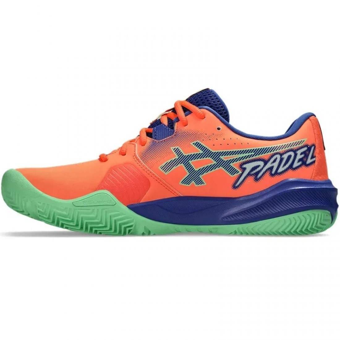 Zapatillas Asics Gel Challenger 15 Padel Coral Azul Cobalto - Imagen 3