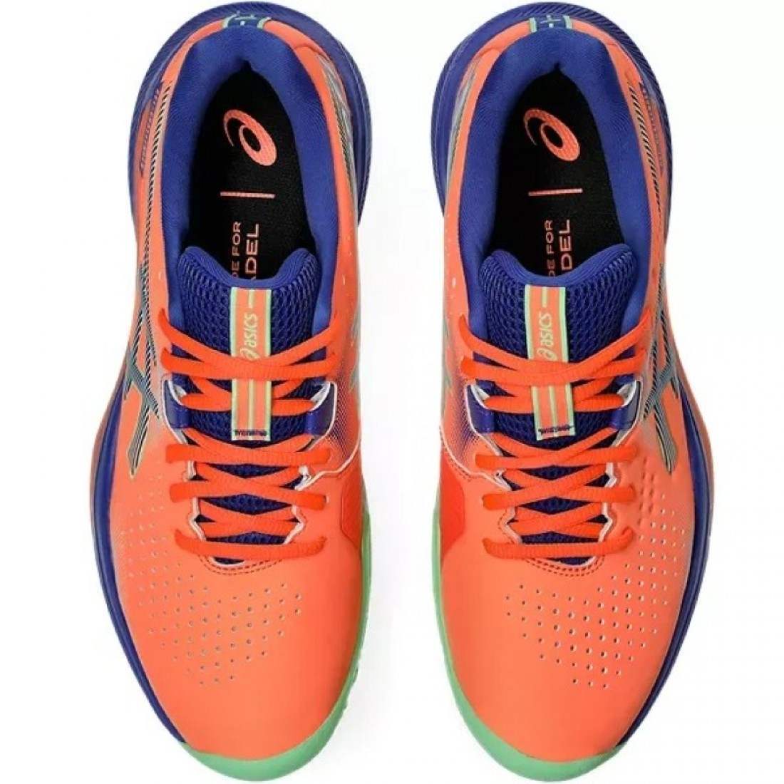 Zapatillas Asics Gel Challenger 15 Padel Coral Azul Cobalto - Imagen 4