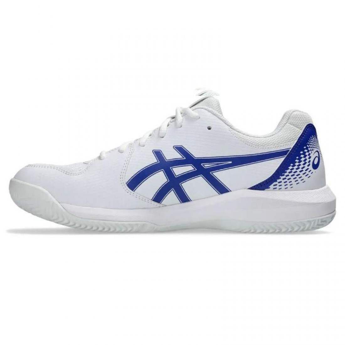 Zapatillas Asics Gel Dedicate 8 Padel Blanco Azul Cobalto - Imagen 3