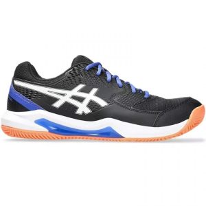 Zapatillas Asics Gel Dedicate 8 Padel Blanco Negro Azul