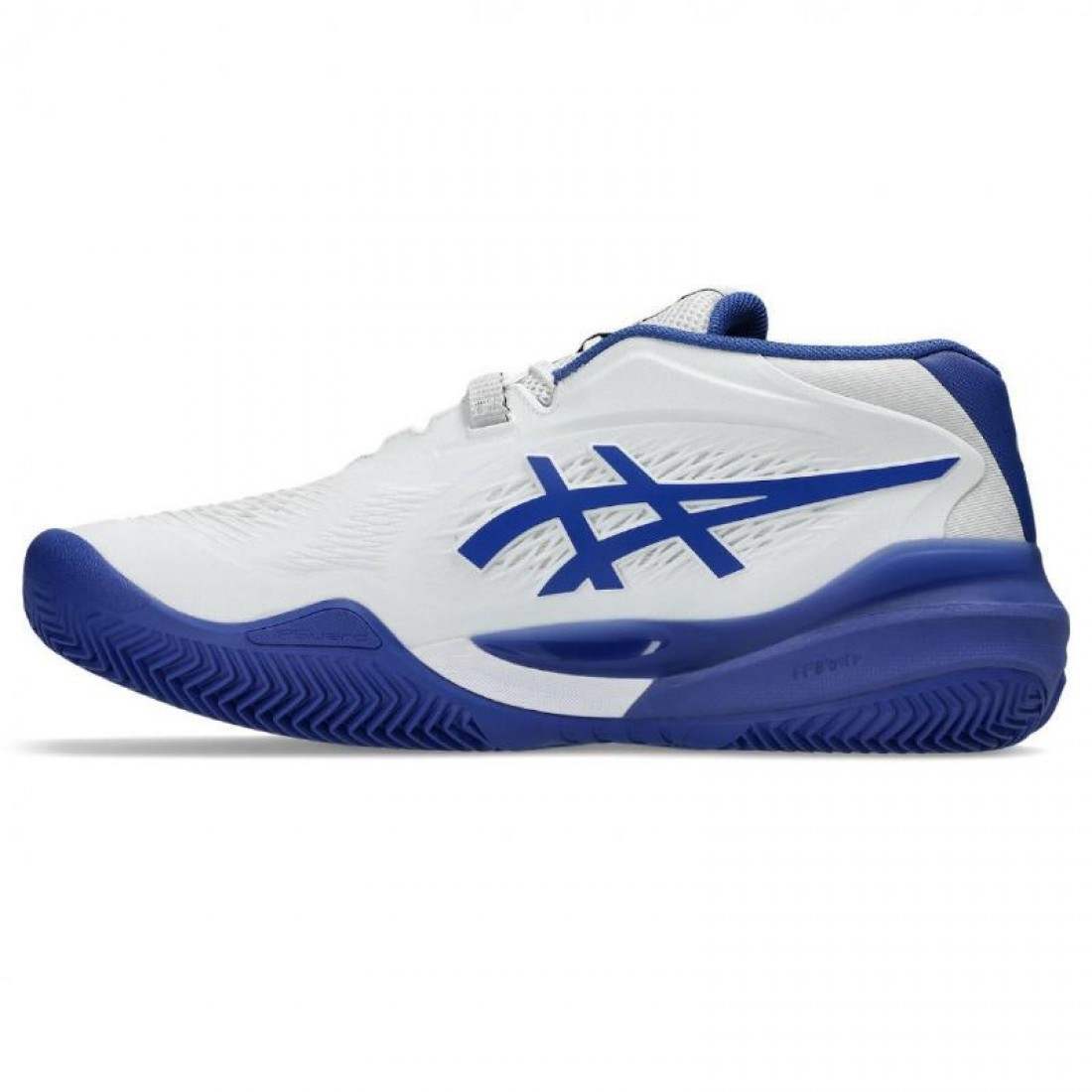 Zapatillas Asics Gel Resolution X Clay Blanco Azul Cobalto - Imagen 3