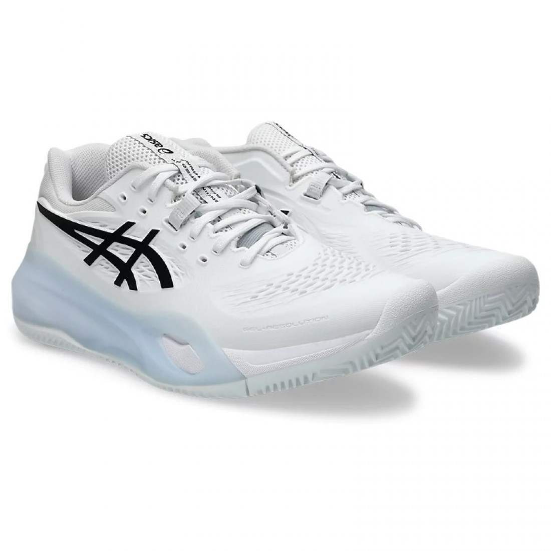 Zapatillas Asics Gel Resolution X Clay Blanco Negro - Imagen 4