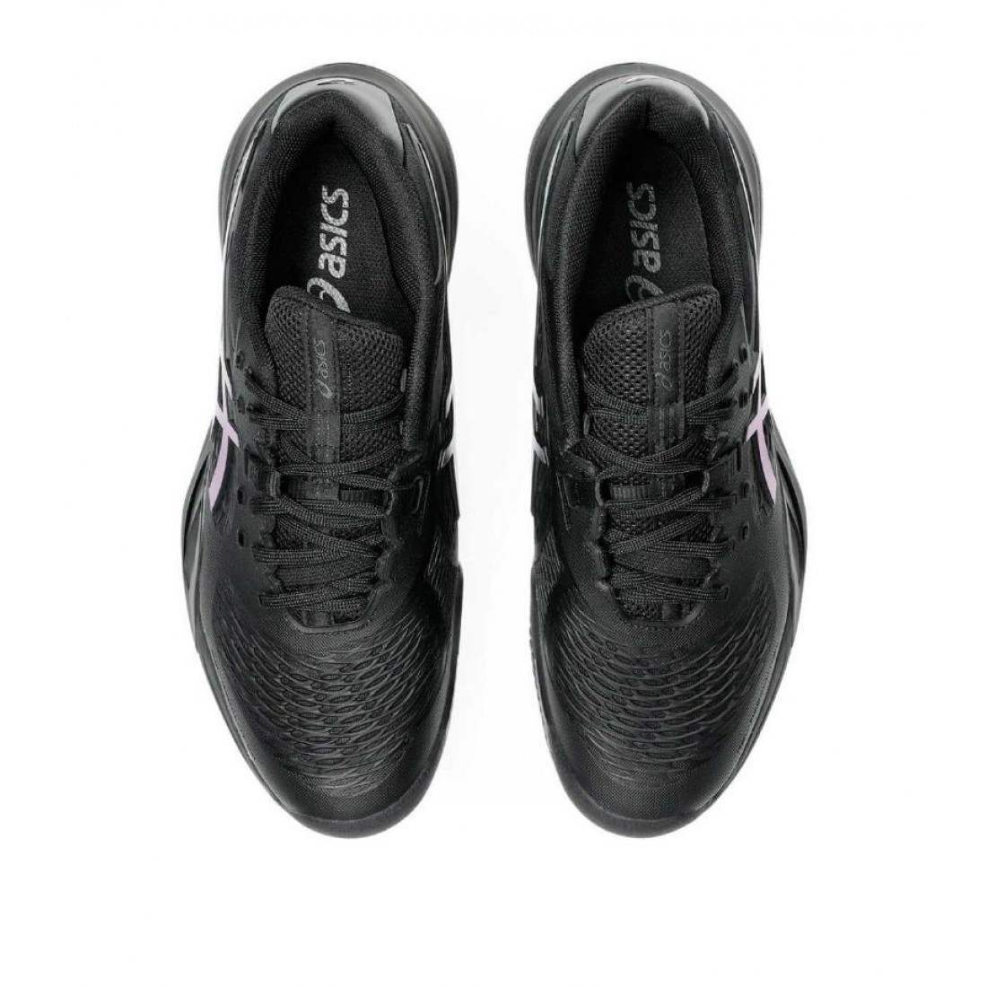 Zapatillas Asics Gel Resolution X Clay Negro Azul - Imagen 5