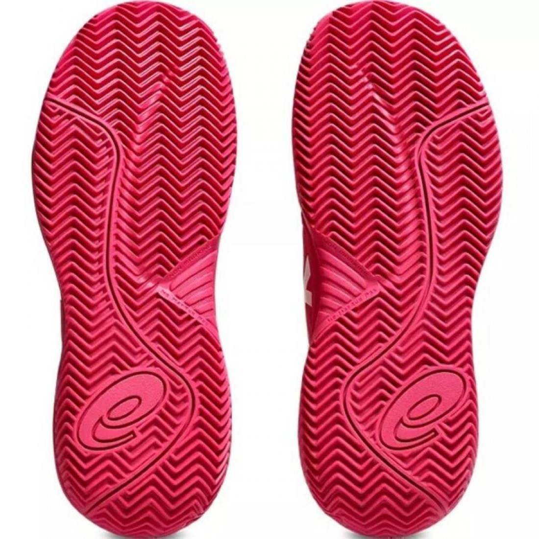 Zapatillas Asics Gel Resolution X Clay GS Rosa Brillante Crema Junior - Imagen 2