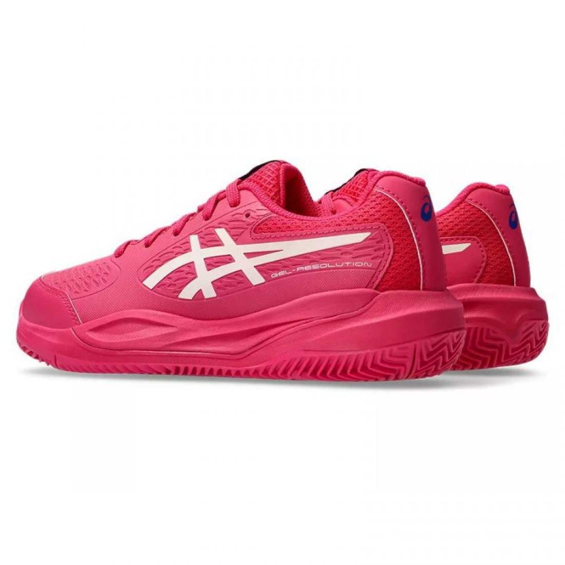 Zapatillas Asics Gel Resolution X Clay GS Rosa Brillante Crema Junior - Imagen 5