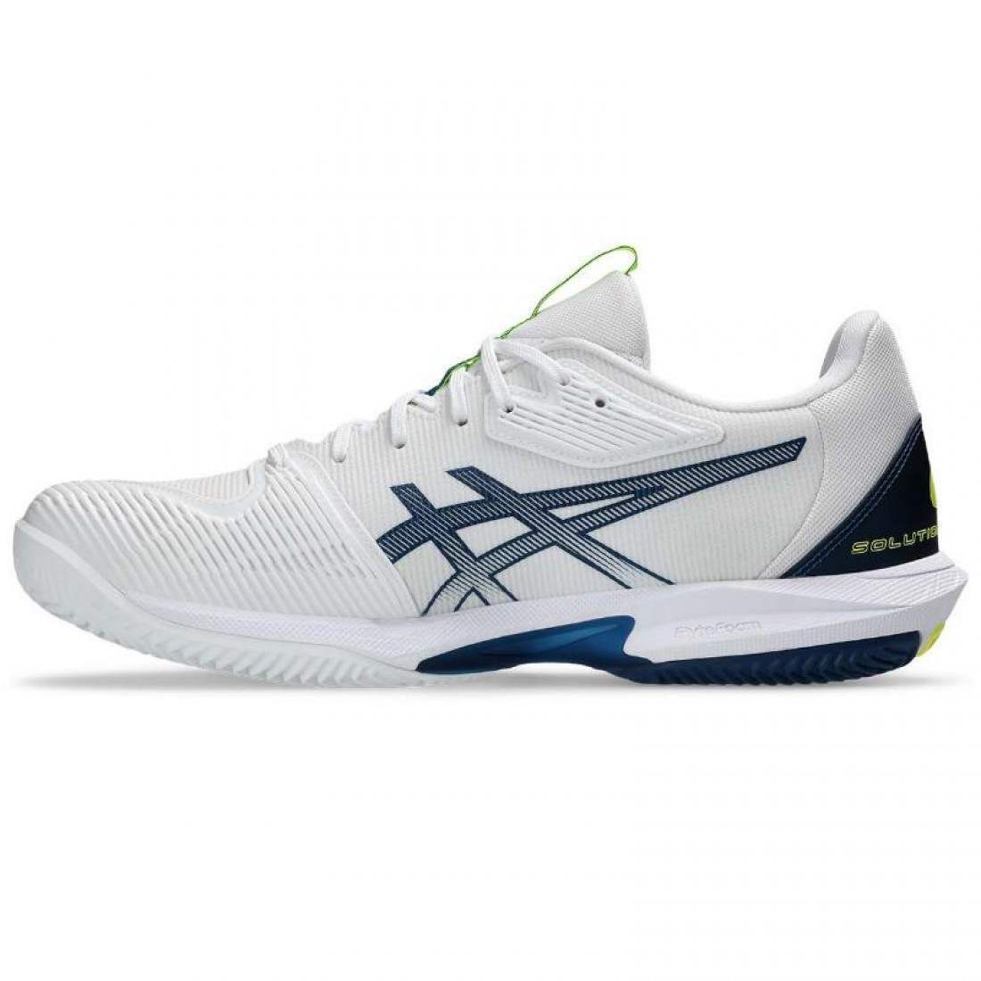 Zapatillas Asics Solution Speed FF 3 Clay Blanco Azul Mako - Imagen 3