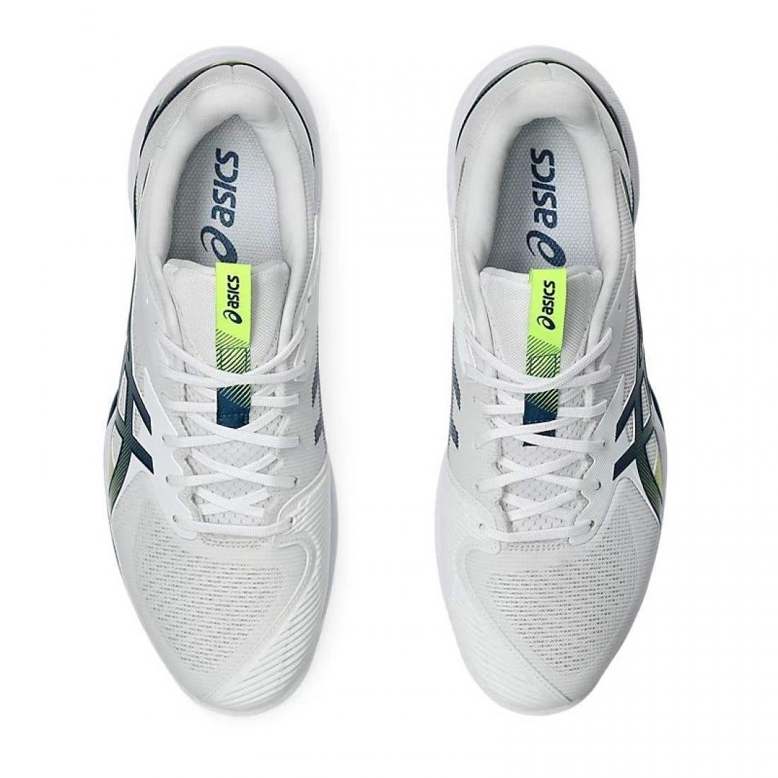 Zapatillas Asics Solution Speed FF 3 Clay Blanco Azul Mako - Imagen 6