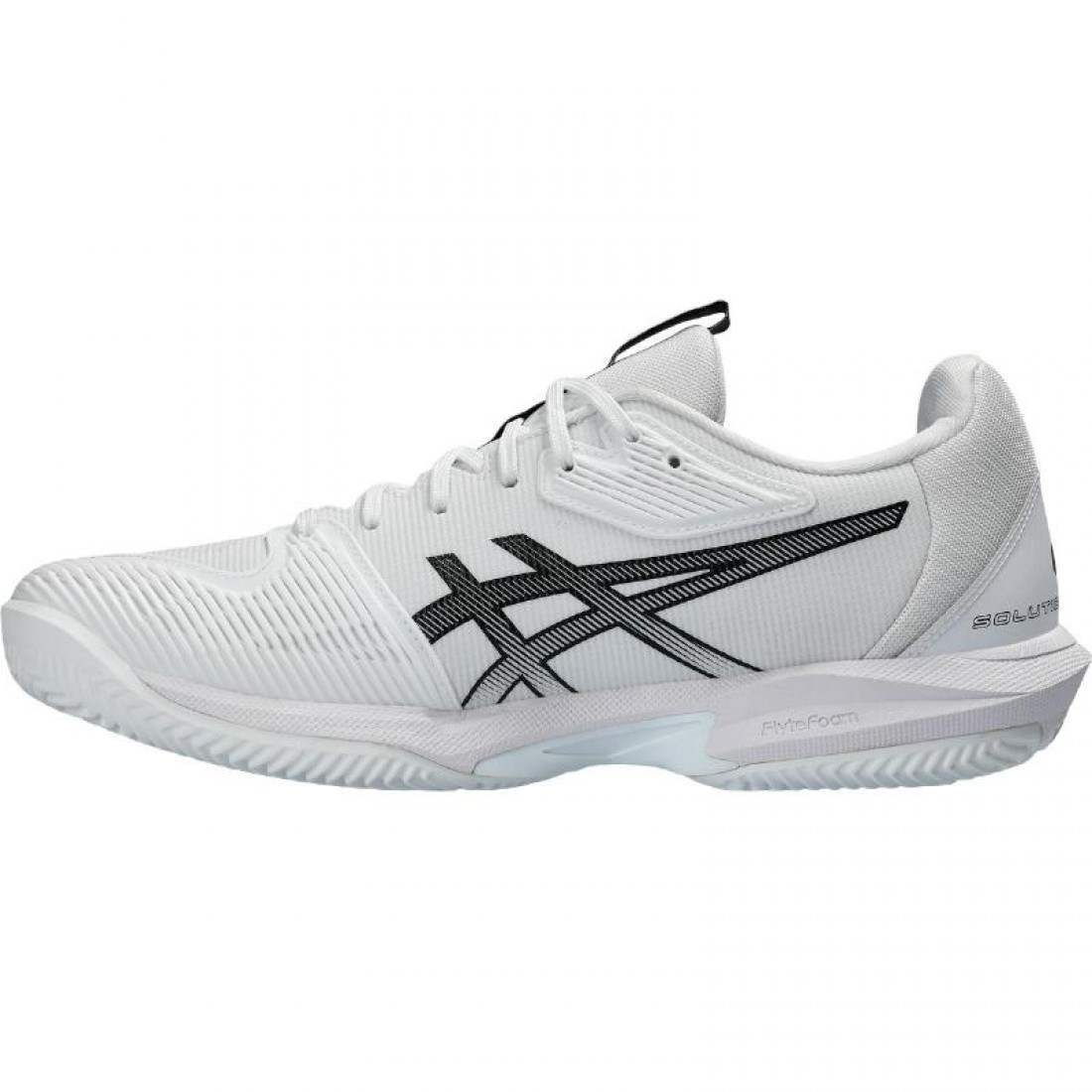 Zapatillas Asics Solution Speed FF 3 Clay Blanco Negro - Imagen 3