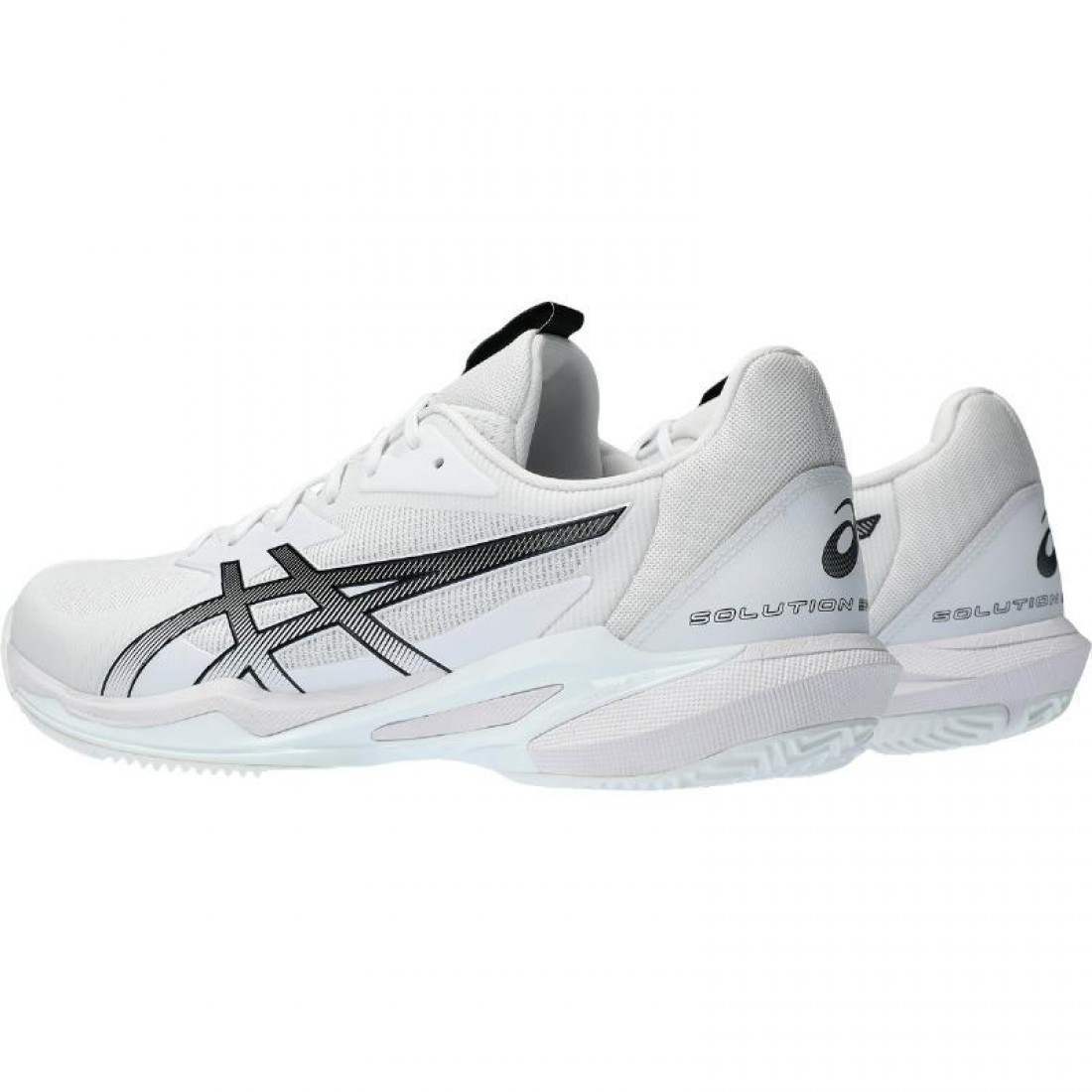 Zapatillas Asics Solution Speed FF 3 Clay Blanco Negro - Imagen 5