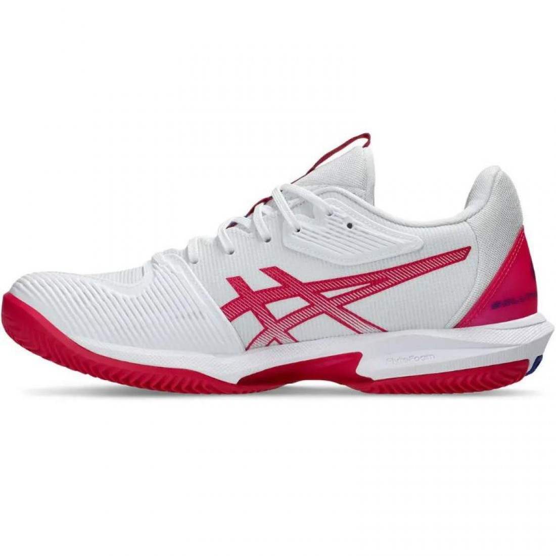Zapatillas Asics Solution Speed FF 3 Clay Blanco Rosa Brillante Mujer - Imagen 3