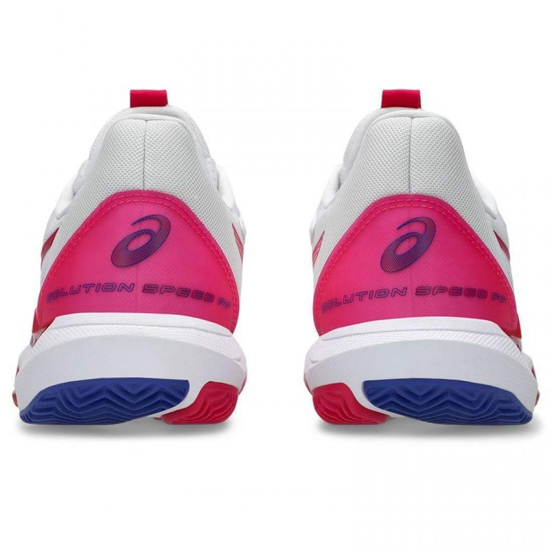 Zapatillas Asics Solution Speed FF 3 Clay Blanco Rosa Brillante Mujer - Imagen 7