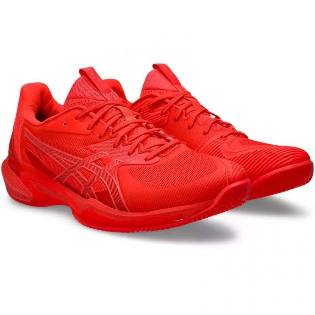 Zapatillas Asics Solution Speed FF 3 Clay Rojo Coral - Imagen 6