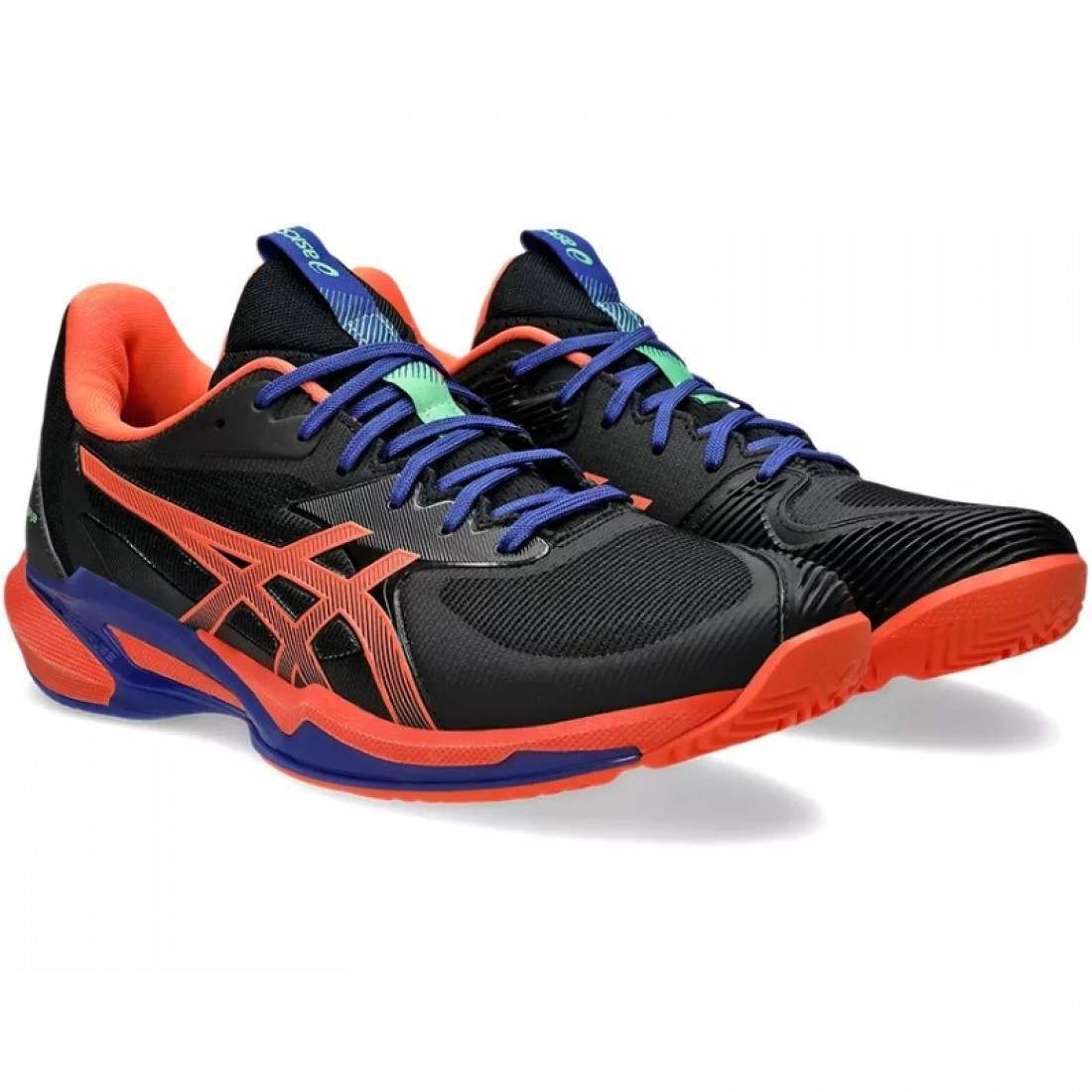 Zapatillas Asics Solution Speed FF 3 Padel Negro Coral - Imagen 6
