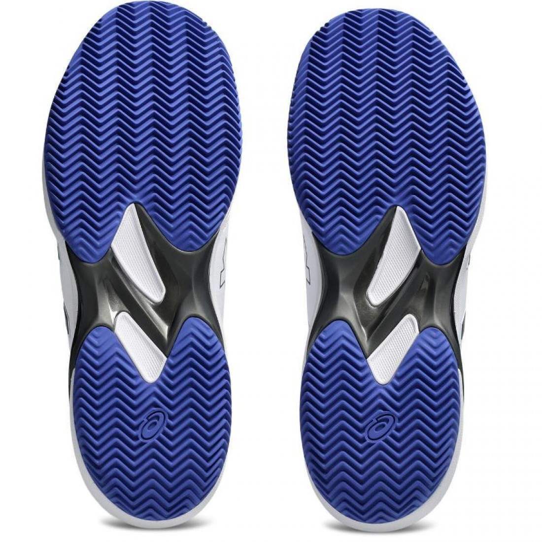 Zapatillas Asics Solution Swift FF 2 Clay Blanco Azul Cobalto - Imagen 2