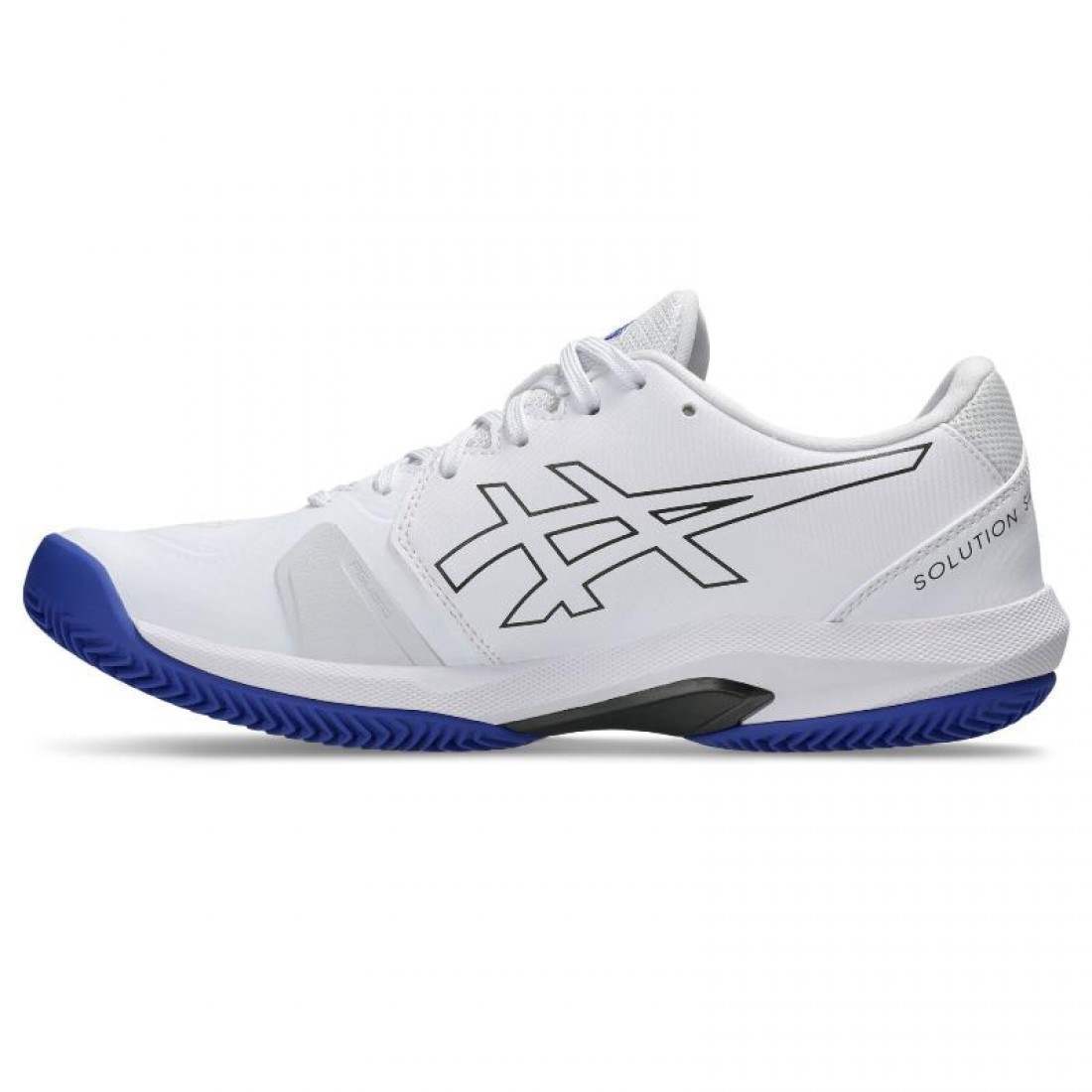 Zapatillas Asics Solution Swift FF 2 Clay Blanco Azul Cobalto - Imagen 3