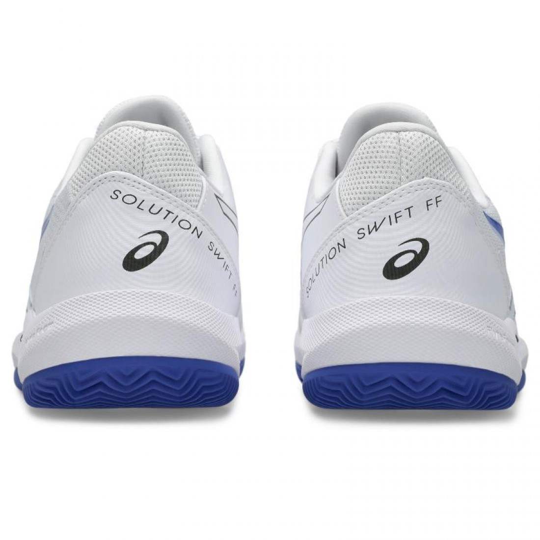 Zapatillas Asics Solution Swift FF 2 Clay Blanco Azul Cobalto - Imagen 7